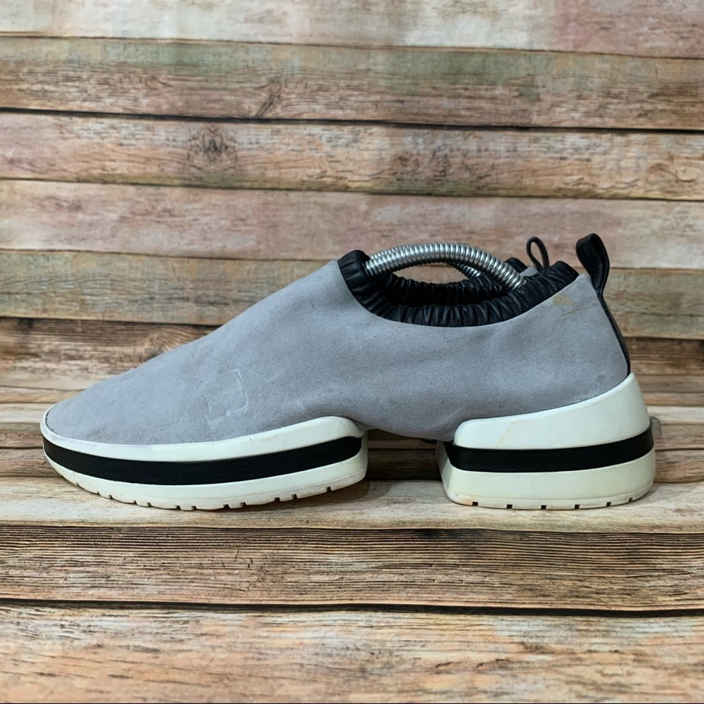 Stuart Weitzman Grey Suede Sw612 Sneakers